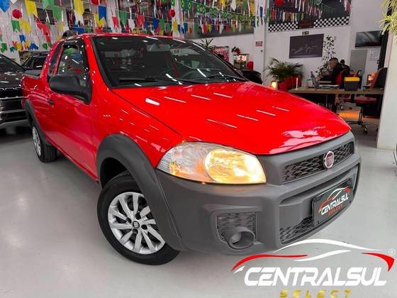 FIAT STRADA 1.4 MPI HARD WORKING CE 8V FLEX 2P MANUAL FIAT STRADA 1.4 MPI HARD WORKING CE 8V FLEX 2P MANUAL